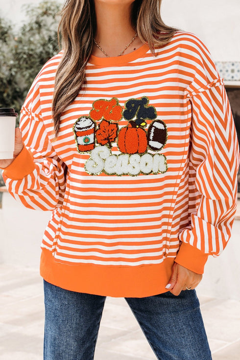 Chic Women's Soft Cotton Graphic Long Sleeve T-Shirts - Casual Fit for Everyday, front view