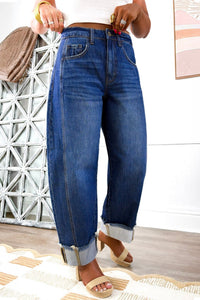 Chic Women's Stretchy Slim-Fit Blue Jeans for All-Day Comfort and Effortless, blue, photo 3