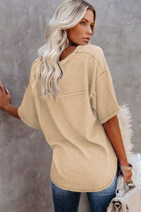 Textured Knit Top