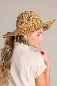Wide Brim Bucket Hat