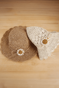 Wide Brim Bucket Hat