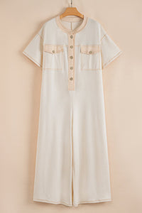 womens wide leg jumpsuit