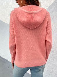 Cozy and Stylish Loose Fit Knit Solid Sweater