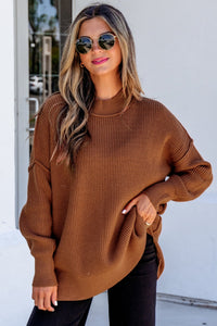 Cozy Knit Sweater for Women - Trendy Fall Fashion in Soft Fabric for Everyday Comfort and Effortless Style