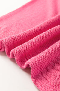 pink sweater tank top