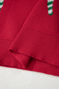 christmas sweater candy cane