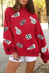 Cozy Women's Graphic Sweatshirts - Trendy and Stylish Casual Wear in Vibrant Colors for Effortless Everyday Looks