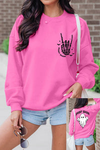 Cozy Women's Graphic Sweatshirts - Trendy and Stylish for Casual Looks in, front view