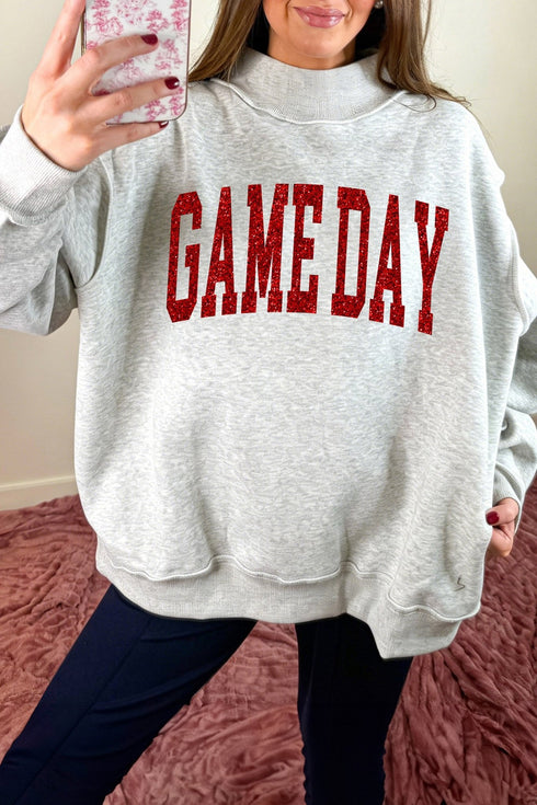 Cozy Women's Graphic Sweatshirts - Trendy Casual Style in Soft Fabric, Perfect, front view