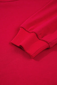 varsity sweatshirt pant set