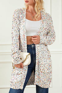 Crochet Loose Long Sleeve Knitted Sweater Cardigan