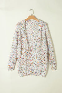 Crochet Loose Long Sleeve Knitted Sweater Cardigan