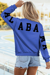 Women's Alabama Royal Blue Graphic Sweatshirt for Women
