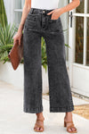 Classic Blue Women's Loose Fit Straight Leg Jeans - Comfortable Denim for Effortless Everyday Style and Versatile Looks