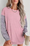 Soft Pink Women's Sweatshirt - Cozy Casual Style for Everyday Comfort and Effortless Chic Fashion