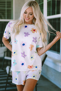 Floral Embroidered Black Tank Top with Sweet Details