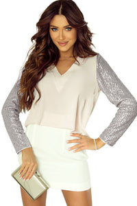 womens-t-shirts-v-neck-sequined-long-sleeve-t-shirt