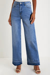 Chic Women's Relaxed Fit Blue Jeans – Stylish, Comfortable Denim Perfect for Everyday Casual Outfits