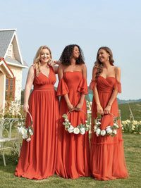 Elegant Strapless A Line Evening Gown with Cascading Ruffles