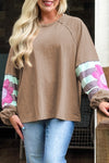 Cozy Plus Size Women's Sweatshirt in Soft Fabric - Stylish & Comfortable for Everyday Casual Looks