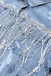 sky-blue-sequin-embellished-fringe-distressed-denim-jacket