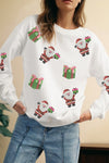 Cozy Fit Women's Christmas Graphic Sweatshirt - Stylish Holiday Apparel for Celebrations and Everyday Comfort