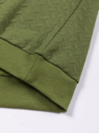 jungle-green-solid-textured-raglan-sleeve-pullover-sweatshirt