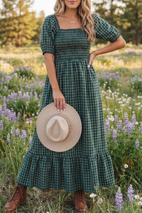 Floral Print Maxi Dress for Women - Elegant Summer Style with Flattering Fit for Parties and Casual Events