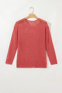 hollow out sweater
