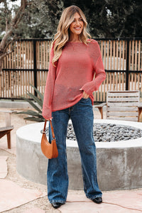 hollow out sweater