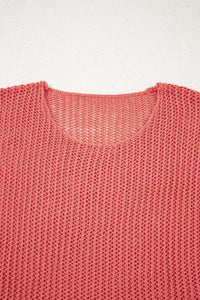 hollow out sweater
