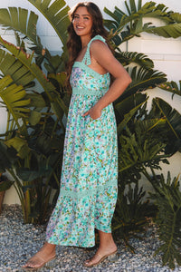 floral maxi dress