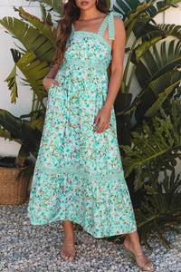 floral maxi dress