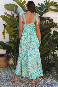 floral maxi dress