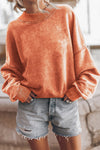Stylish Crew Neck Pullover Sweater