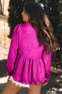Womens Babydoll Blouse