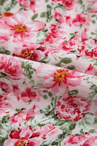 floral sleeveless dress
