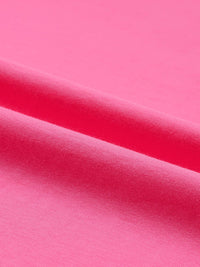 Pink Tulle Ruffle Sleeve Cotton Top