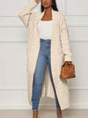 Women's Plus Size Long Cardigan Sweater