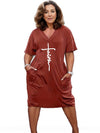 Faith Cross T-Shirt Dress