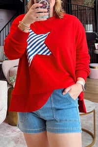 Plus Size Women's Soft Long Sleeve Casual Top - Comfortable, Stylish Everyday, photo 4