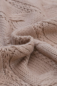 Pocket Twist Long Sweater Cardigan
