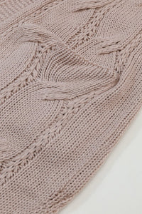 Pocket Twist Long Sweater Cardigan