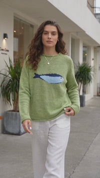 Chic Pastel Women's Knit Sweater - Soft, Cozy, and Ideal for Layering Year-Round with a Comfortable Fit