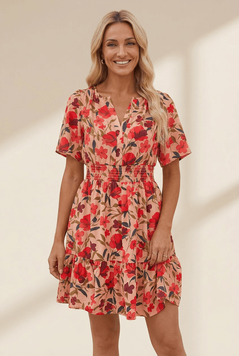womens-red-floral-print-wrap-dress-v-neck-short-sleeve-high-waist-mini-length-perfect-for-summer-outings