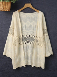 Shawl Long Sleeve Lace Sun Protection Cardigan