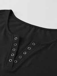 Skull Print V-neck Sleeveless Tank Top