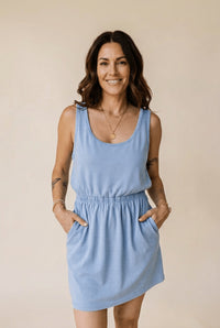 womens-sky-blue-mineral-wash-tank-dress-comfy-elastic-waist-stylish-side-pockets-perfect-for-casual-summer-outings