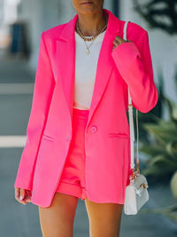 Slim Fit Professional Women's Blazers with Long Sleeve and Elegant Design