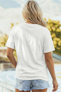 Soft Cotton Graphic Tees for Women - Trendy Casual T-Shirts in Vibrant Colors, photo 7